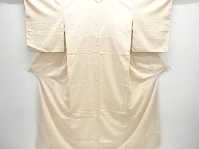 JAPANESE KIMONO / HON SHIOZAWA / UNUSED / WOVEN CROSS KASURI PATTERN